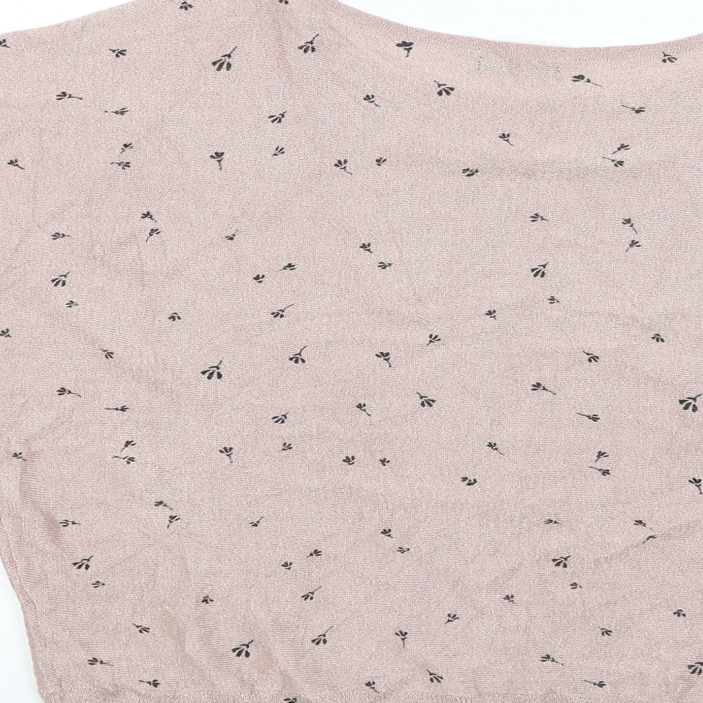 M&Co Womens Pink Pullover Jumper Size 14