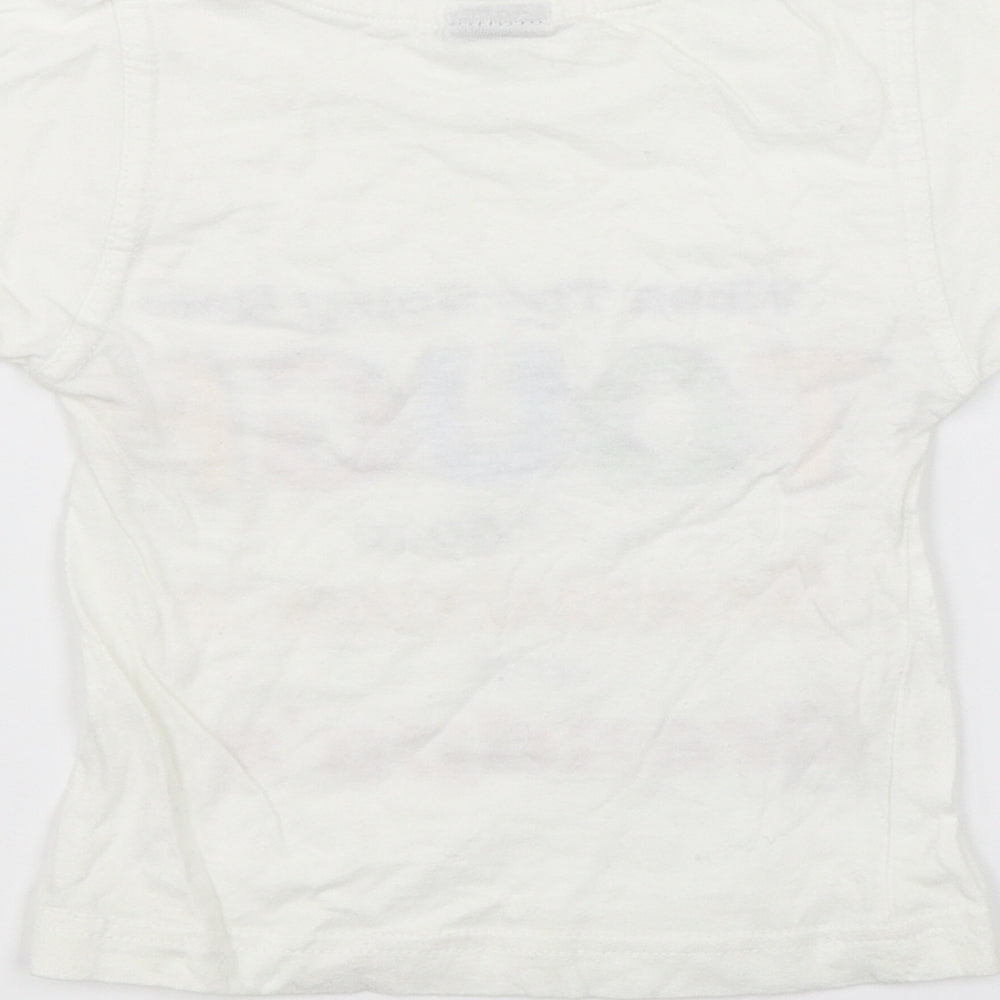 Sunny Coast Baby White Basic T-Shirt Size 12 Months