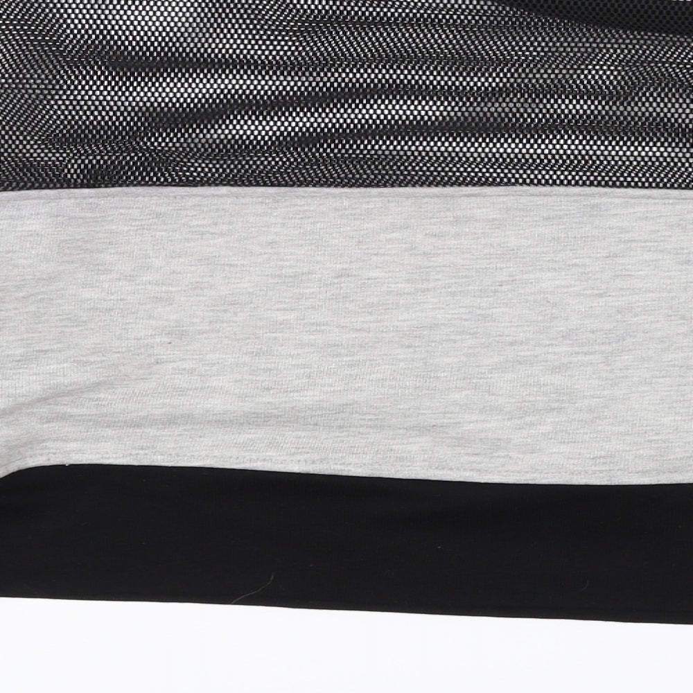 Miss Selfridge Womens Grey Pullover Jumper Size XS