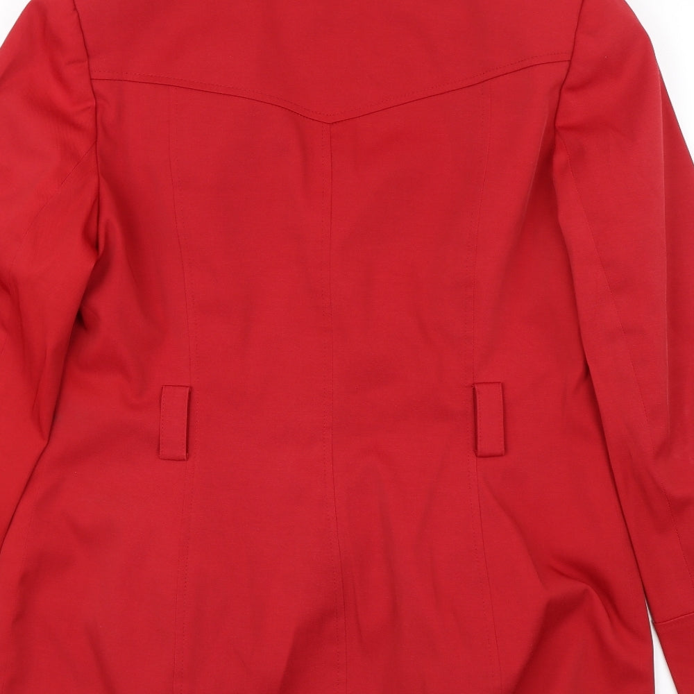 BHS Womens Red Jacket Size 10