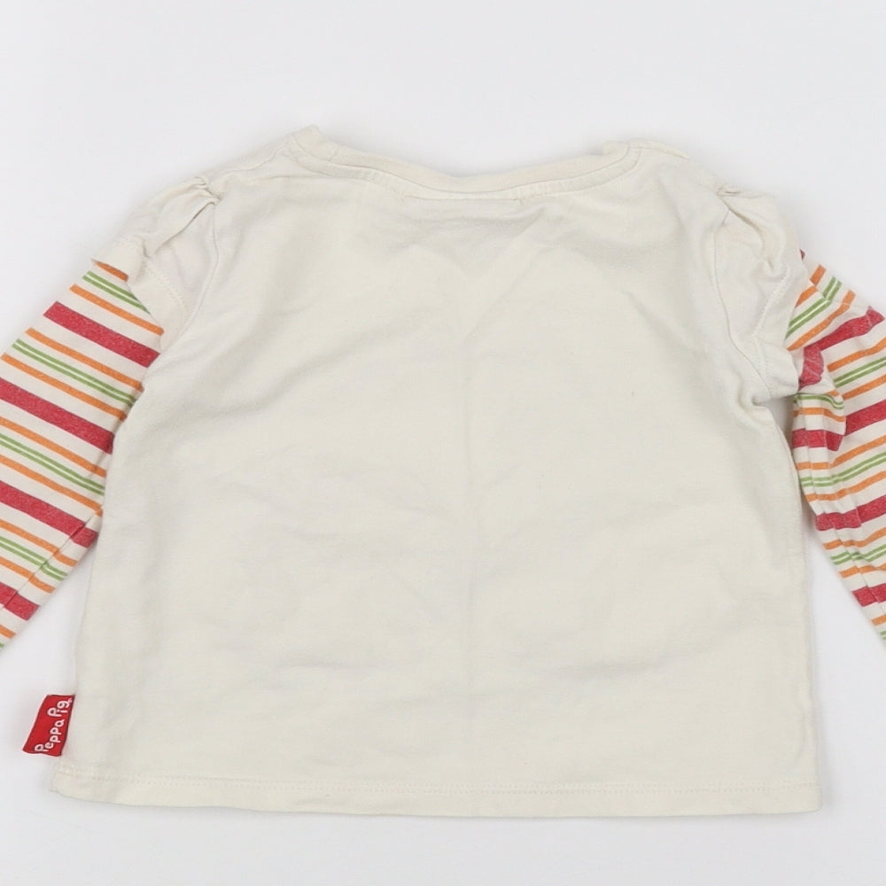 TU Baby White Basic T-Shirt Size 18-24 Months