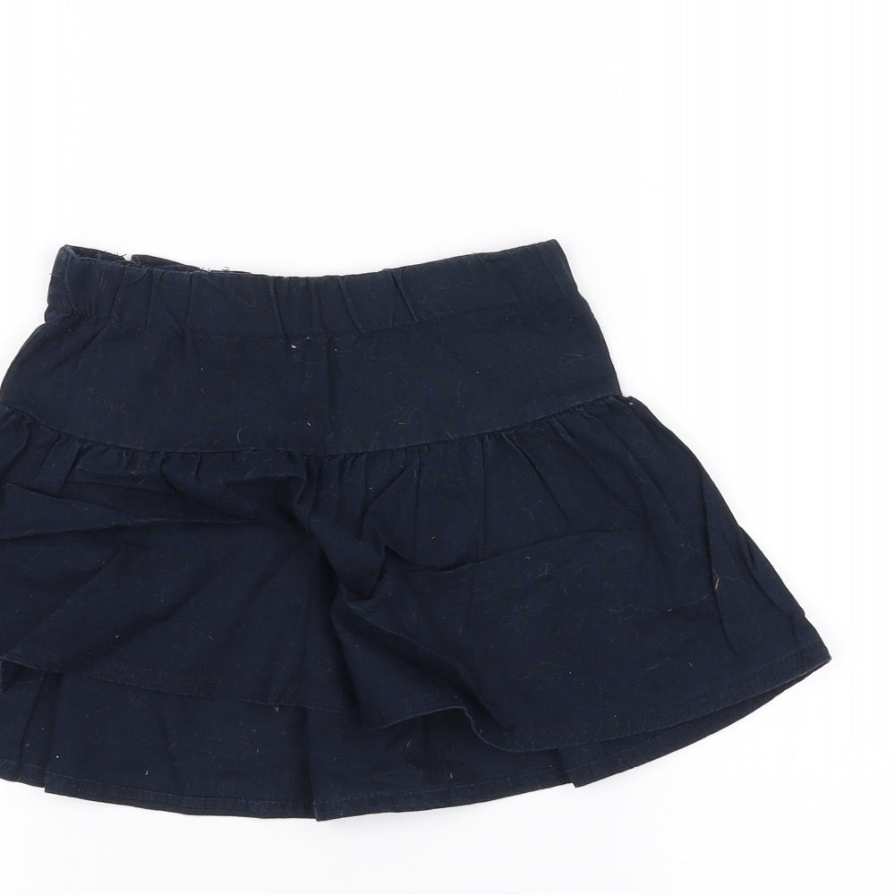 Funky Diva Girls Blue A-Line Skirt Size 3-4 Years