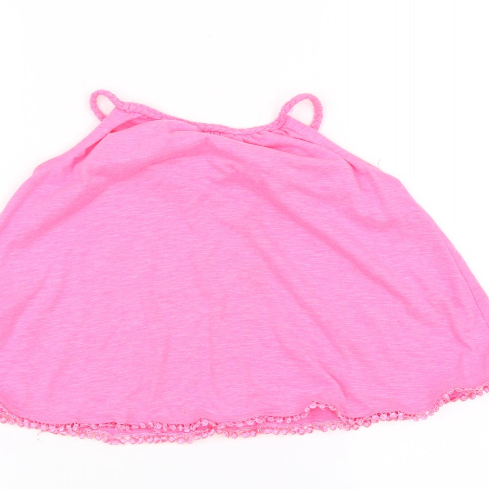 Primark Girls Pink A-Line Size 6-7 Years