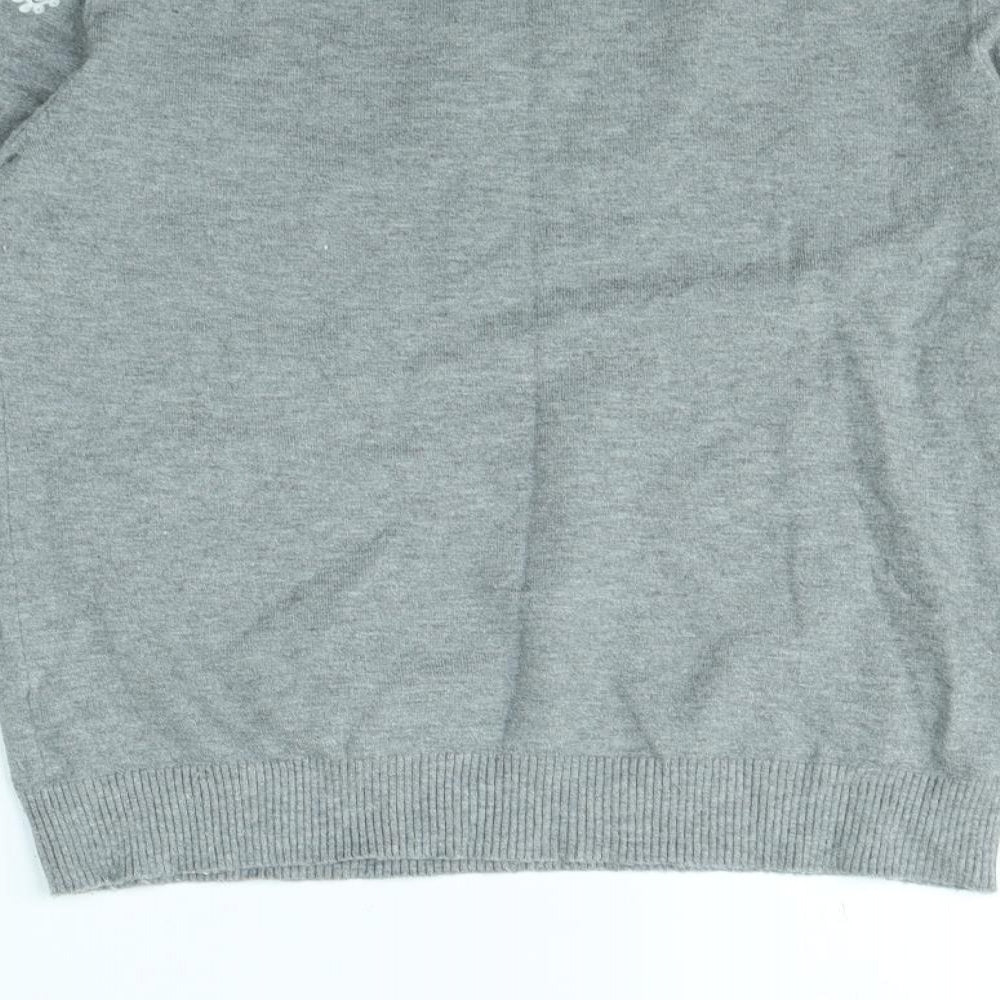Kaleidoscope Womens Grey Pullover Jumper Size 10