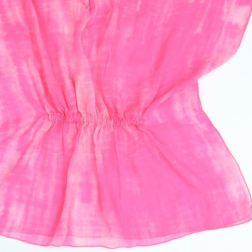 Young Dimension Girls Pink Basic T-Shirt Size 7 Years