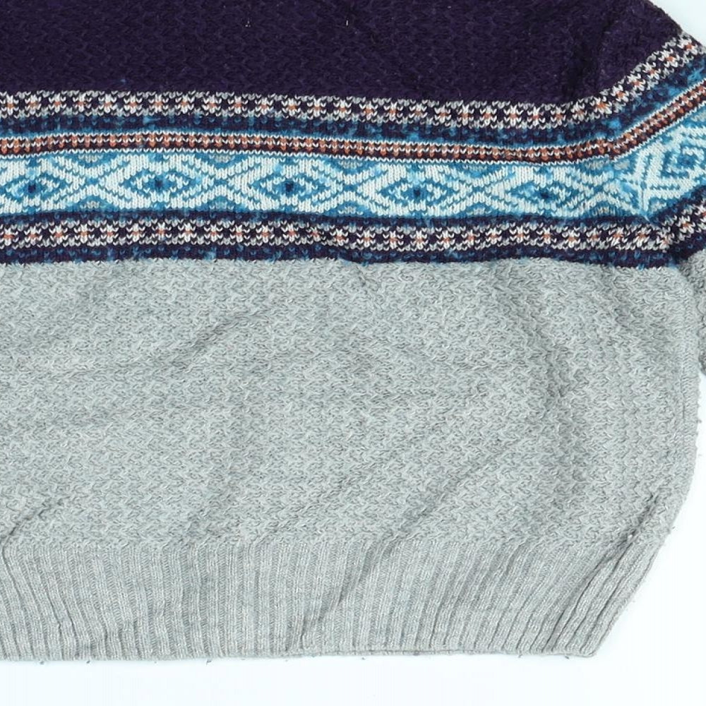 M&Co Boys Grey Pullover Jumper Size 3 Years