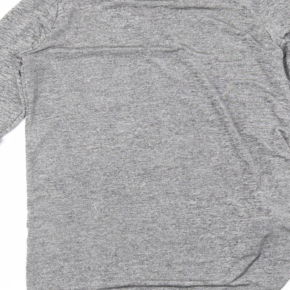 Dorothy Perkins Womens Grey Basic Blouse Size 12