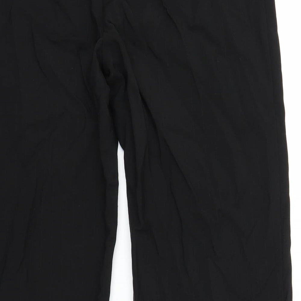 Dorothy Perkins Womens Black Trousers Size 12 L27 in