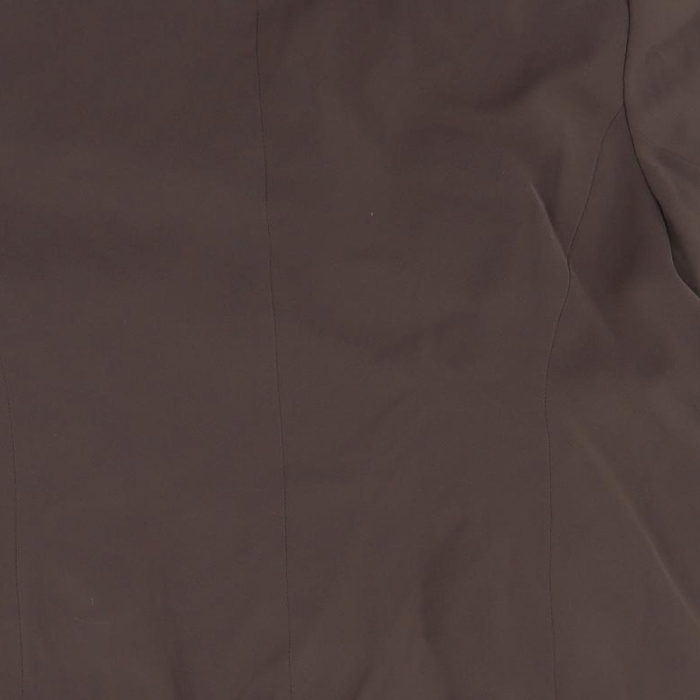 Gerry Weber Womens Brown Jacket Size 44