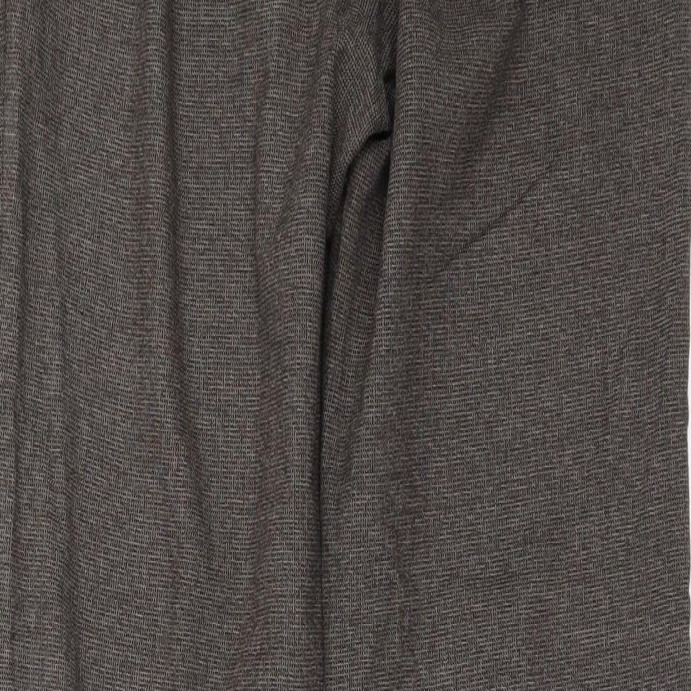 George Womens Brown Trousers Size 34 in L30 in