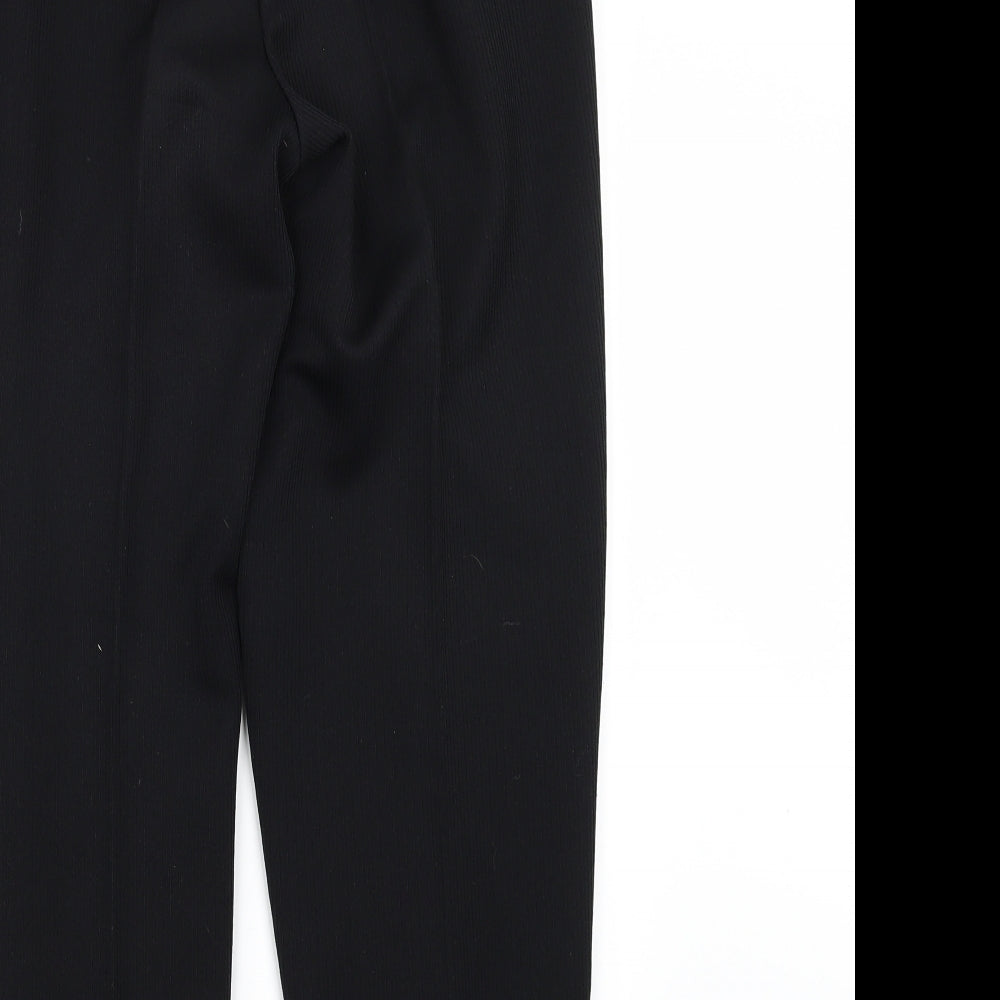 Berkertex Womens Black Trousers Size 16 L25 in