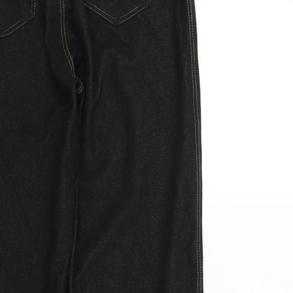 Fury Collection Womens Black Colourblock Jegging Leggings Size 24 in L30 in