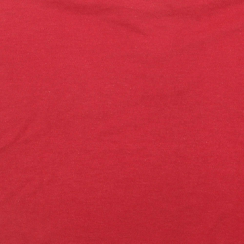 Country Wear Womens Red Basic Polo Size S