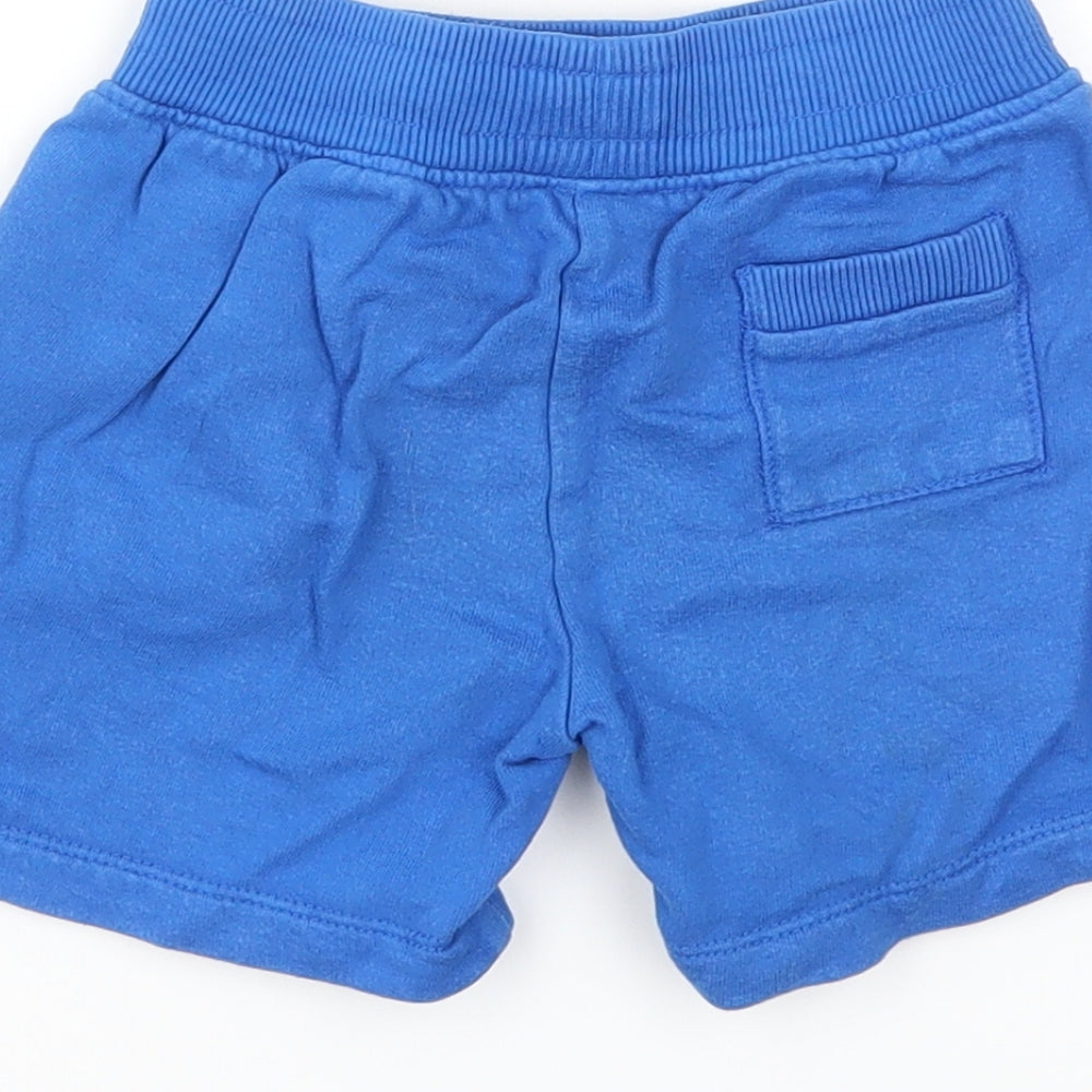 MINI CLUB Boys Blue Sweat Shorts Size 2 Years