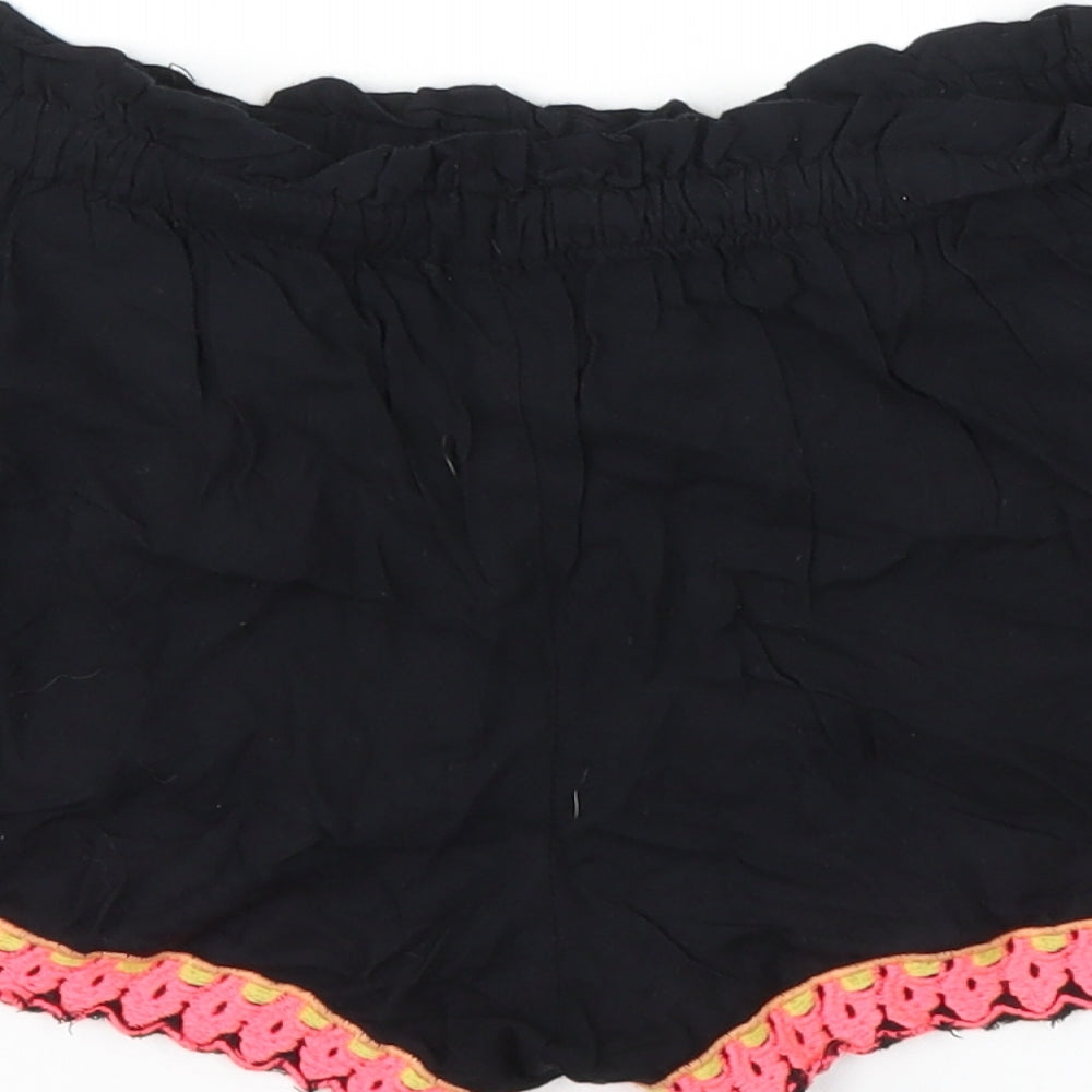 candy Womens Black Cut-Off Shorts Size 12 - Stretch waistband