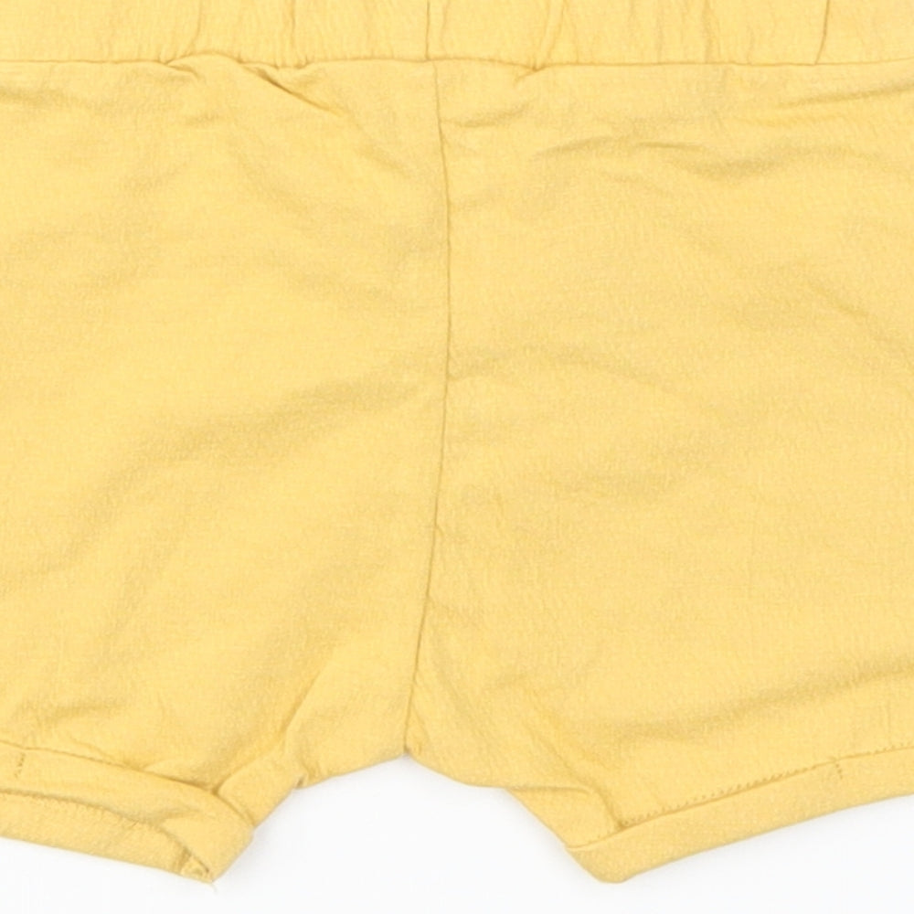 George Baby Yellow Capri Leggings Size 9-12 Months