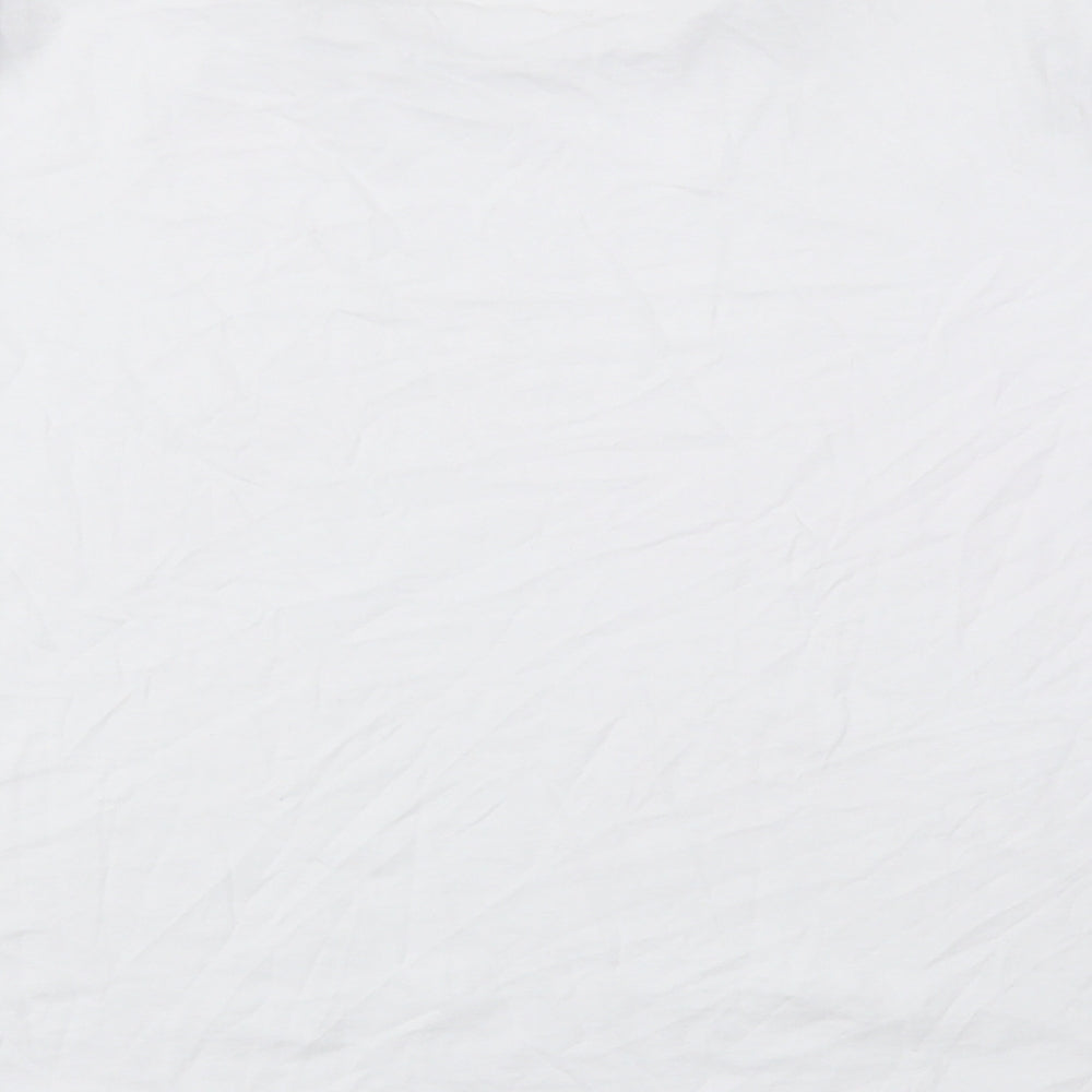 VERY Womens White Basic T-Shirt Size 18