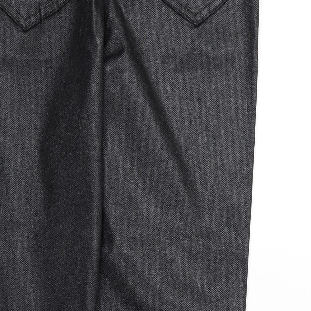 F&F Womens Black Trousers Size 18 L28 in