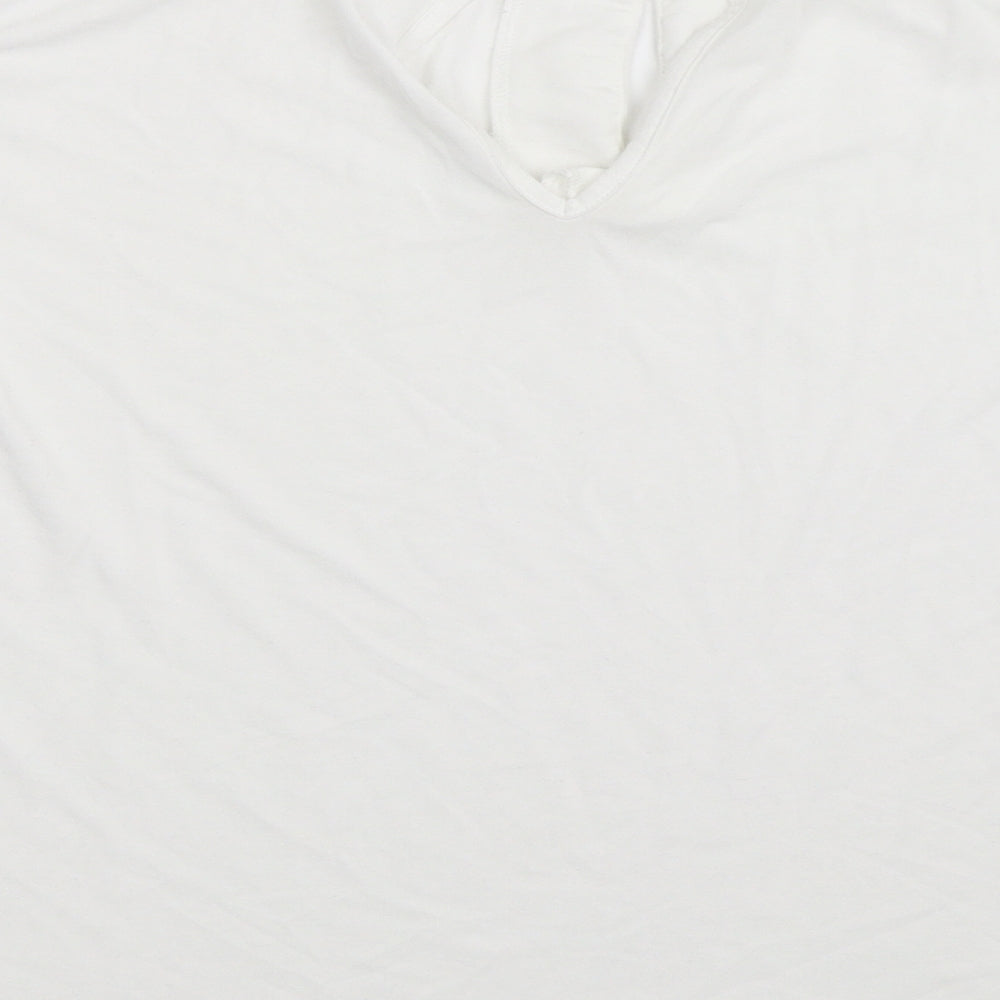 NEXT Womens White Basic T-Shirt Size 10
