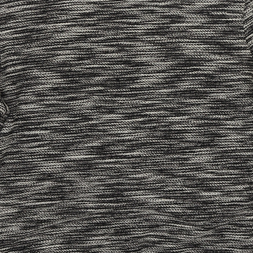 H&M Womens Black Striped Pullover Jumper Size S