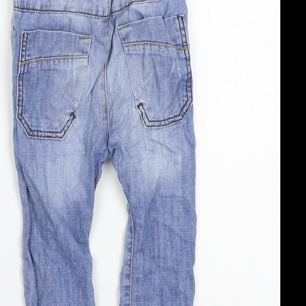 NEXT Baby Blue Capri Jeans Size 9-12 Months