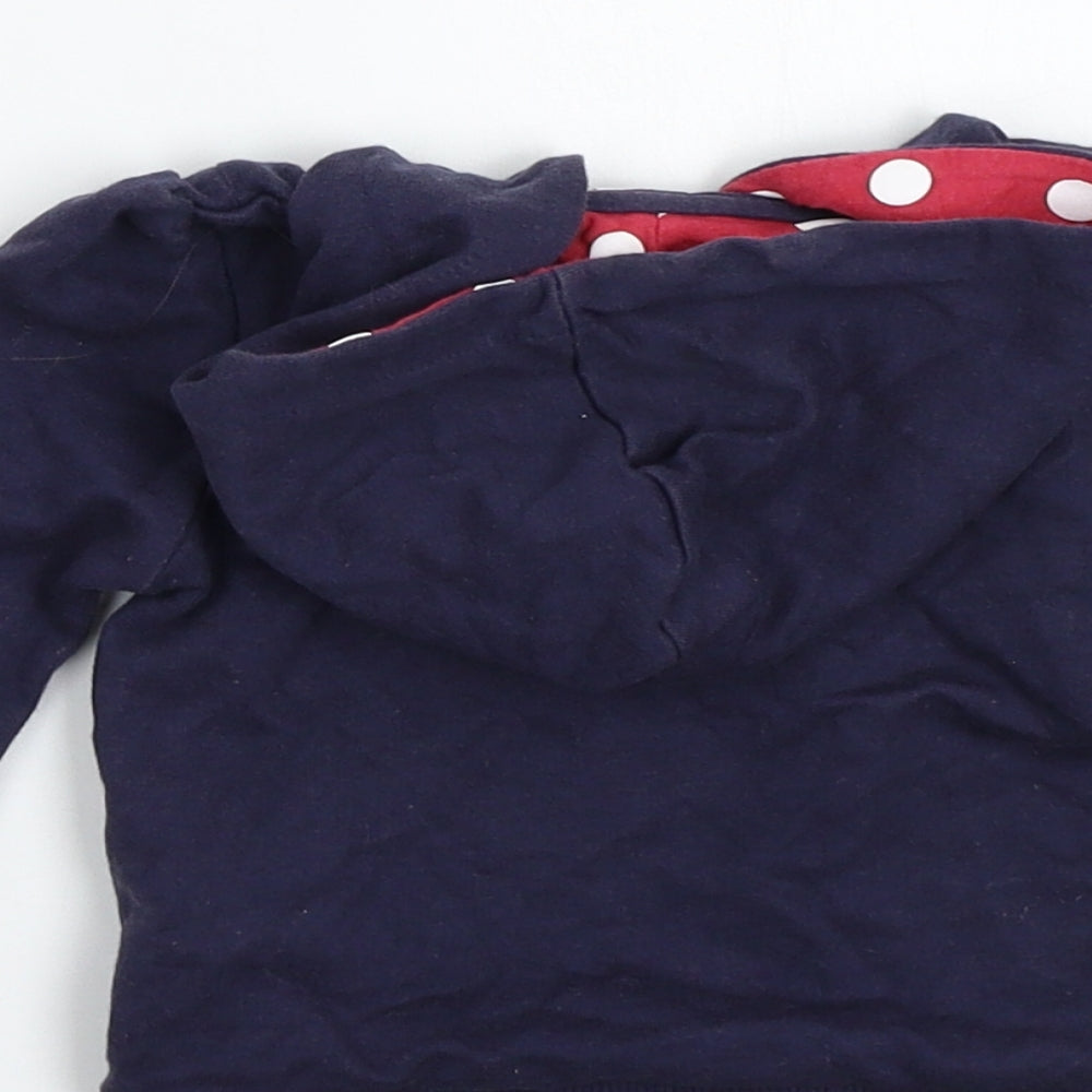 M&Co Girls Blue Jacket Coat Size 3-6 Months