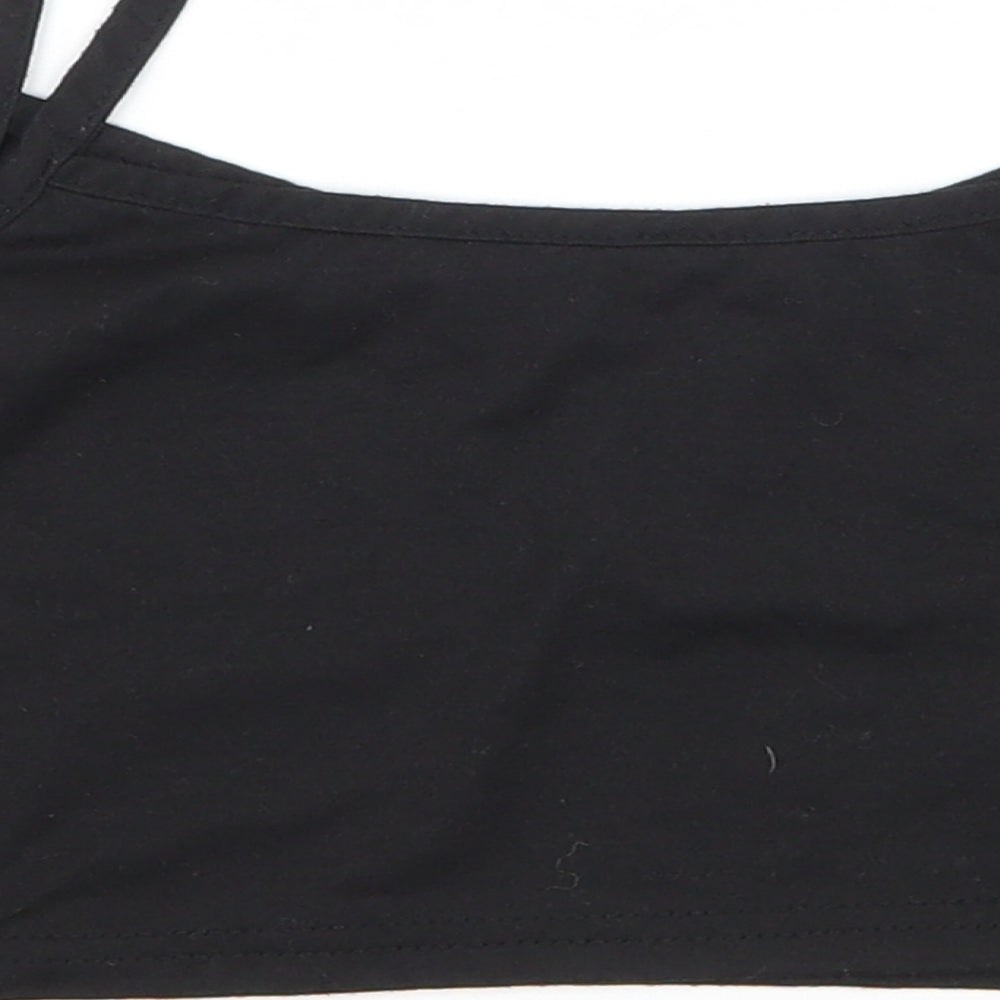 Preworn Womens Black Jersey Camisole Tank Size S - Love