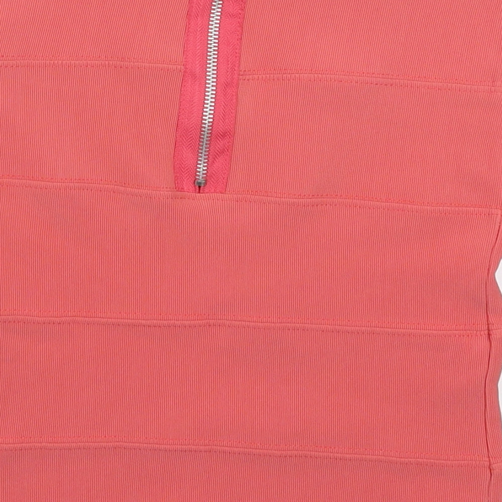 Preworn Womens Pink Mini Skirt Size 10