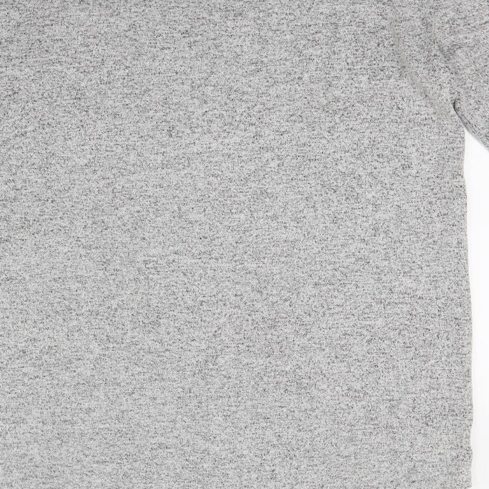 Capsule Womens Grey Knit Tunic Jumper Size 10