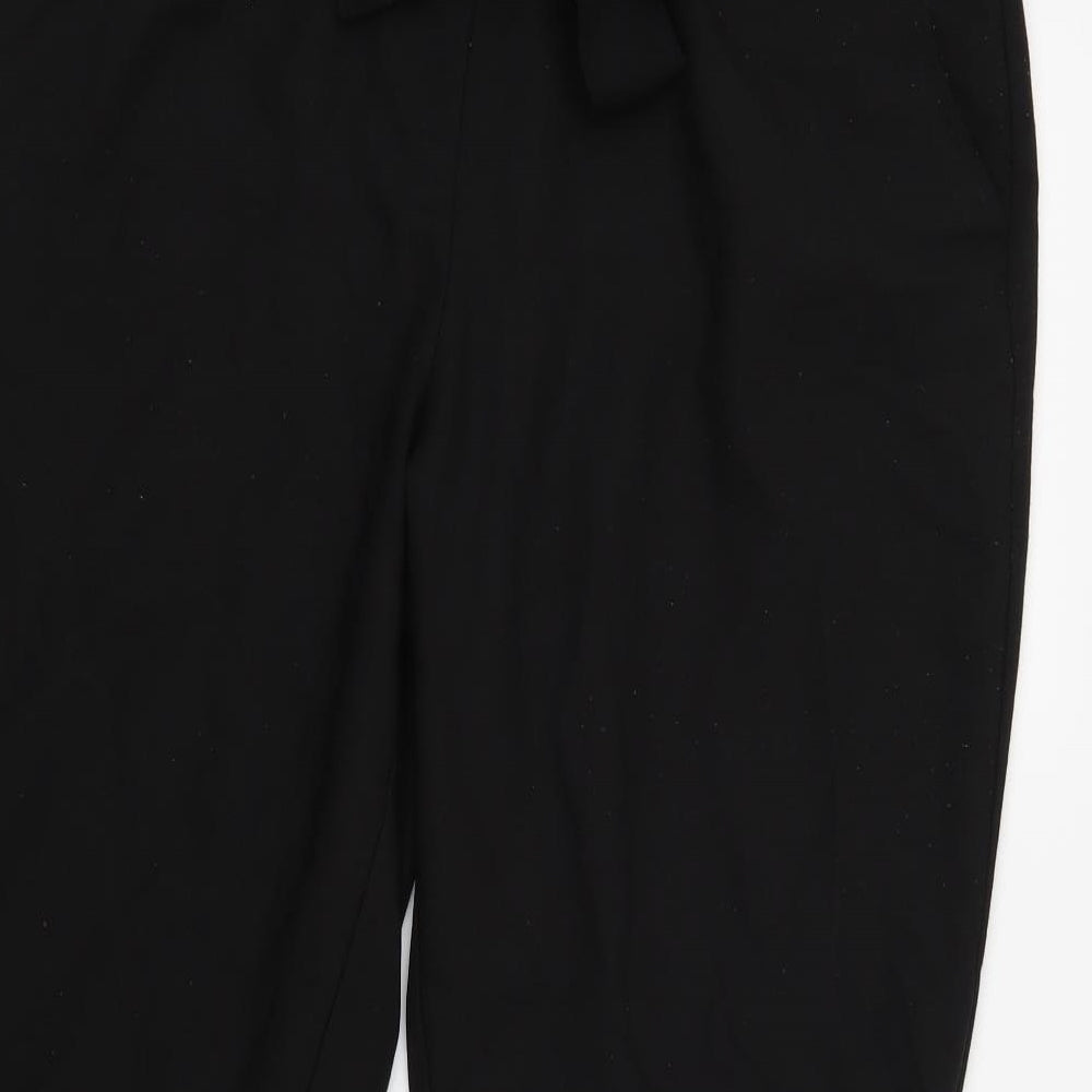 Dorothy Perkins Womens Black Trousers Size 14 L27 in