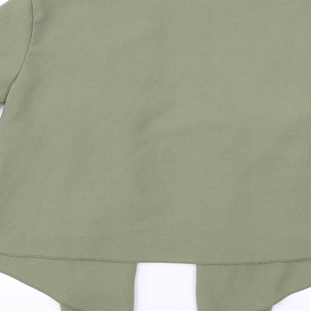 Missguided Womens Green Jacket Size 10