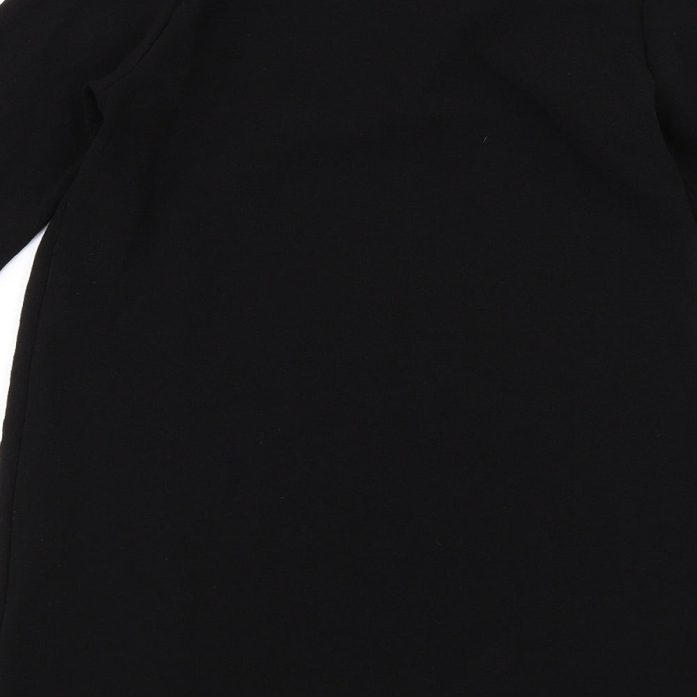 PRETTYLITTLETHING Womens Black Shift Size 6