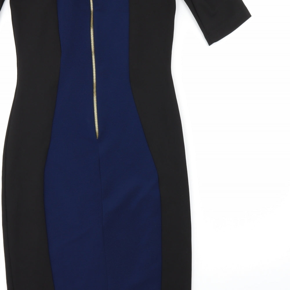River Island Womens Black A-Line Size 10