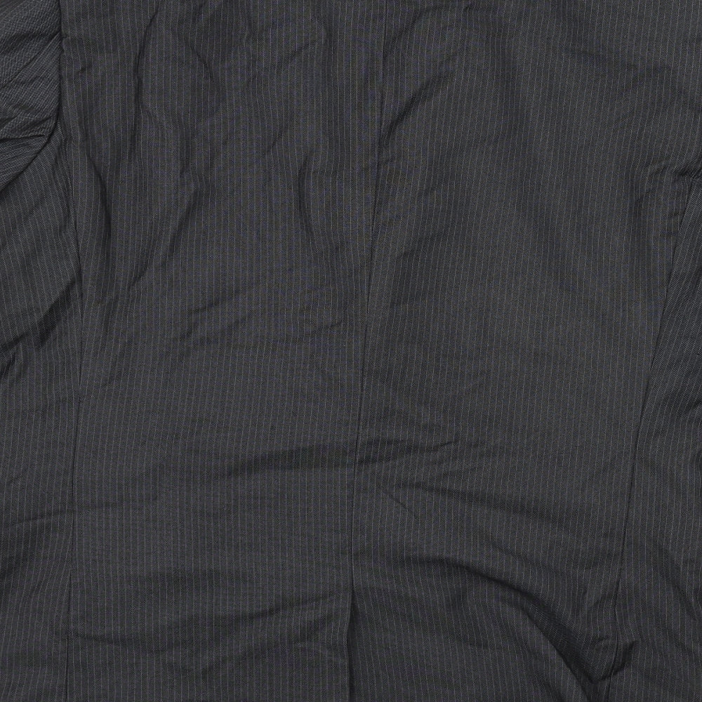Marks & Spencer Mens Black Jacket Suit Jacket Size 38