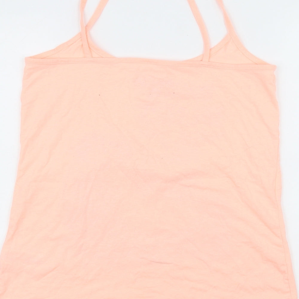 Disney Womens Pink Basic Tank Size S - DISNEY