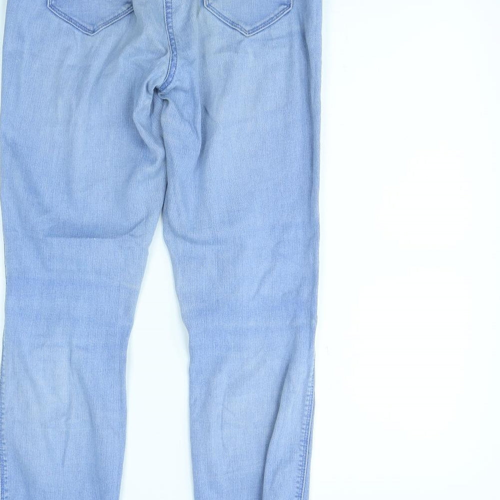 NEXT Womens Blue Skinny Jeans Size 10 L30 in