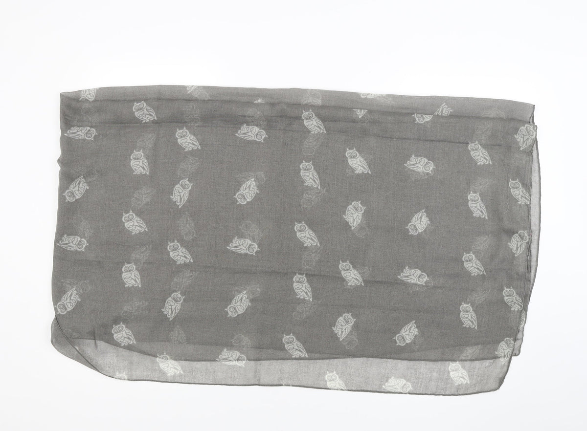 Preworn Womens Grey Shawl/Wrap