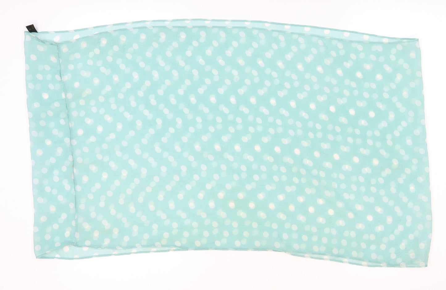 Unbranded Womens Blue Polka Dot Shawl/Wrap