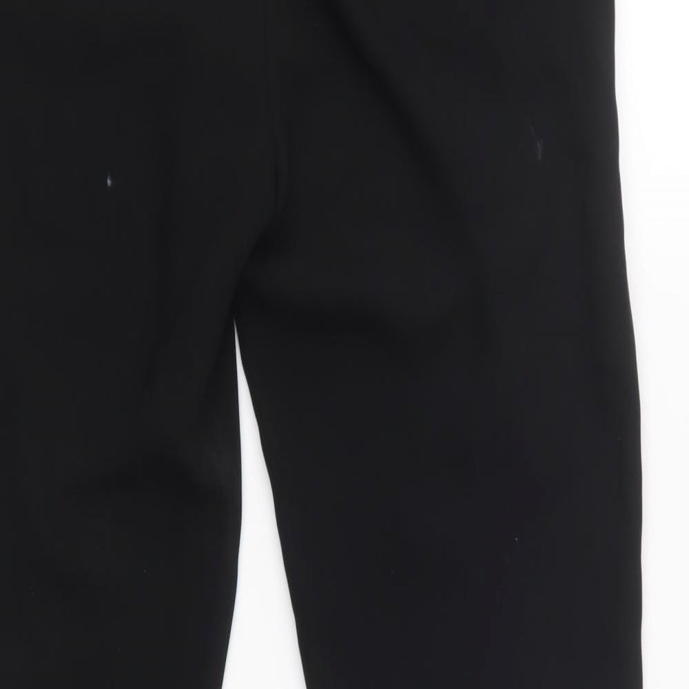 H&M Womens Black Trousers Size 10 L28 in