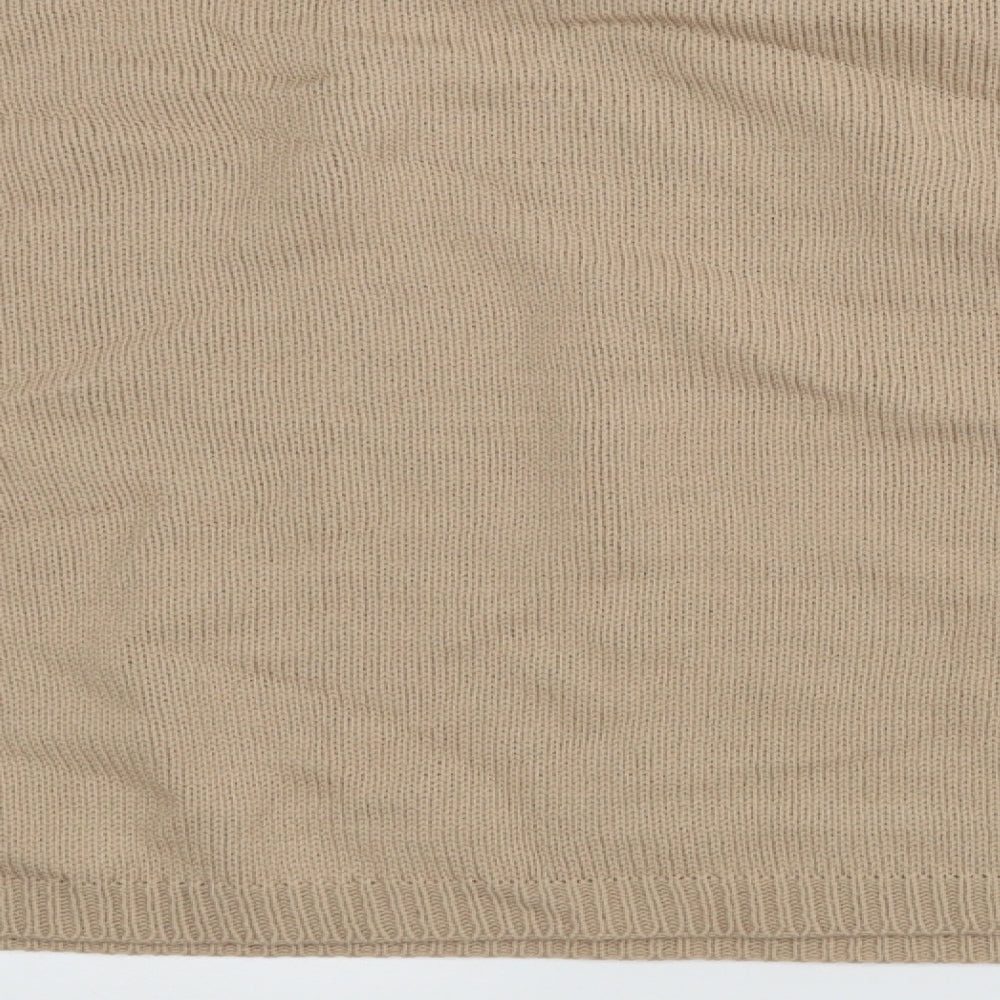 In the Style Womens Beige Pullover Jumper Size 8