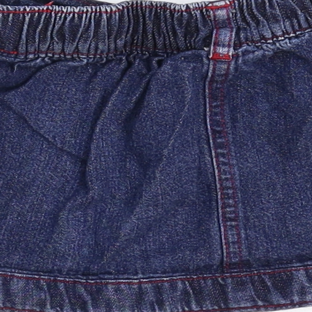 NEXT Girls Blue Denim Tutu Skirt Size 6-9 Months