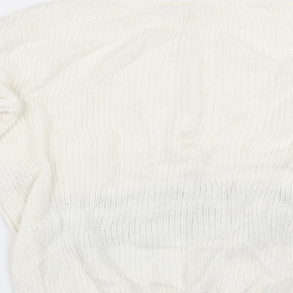 Marks and Spencer Womens Striped Pullover Jumper Size S