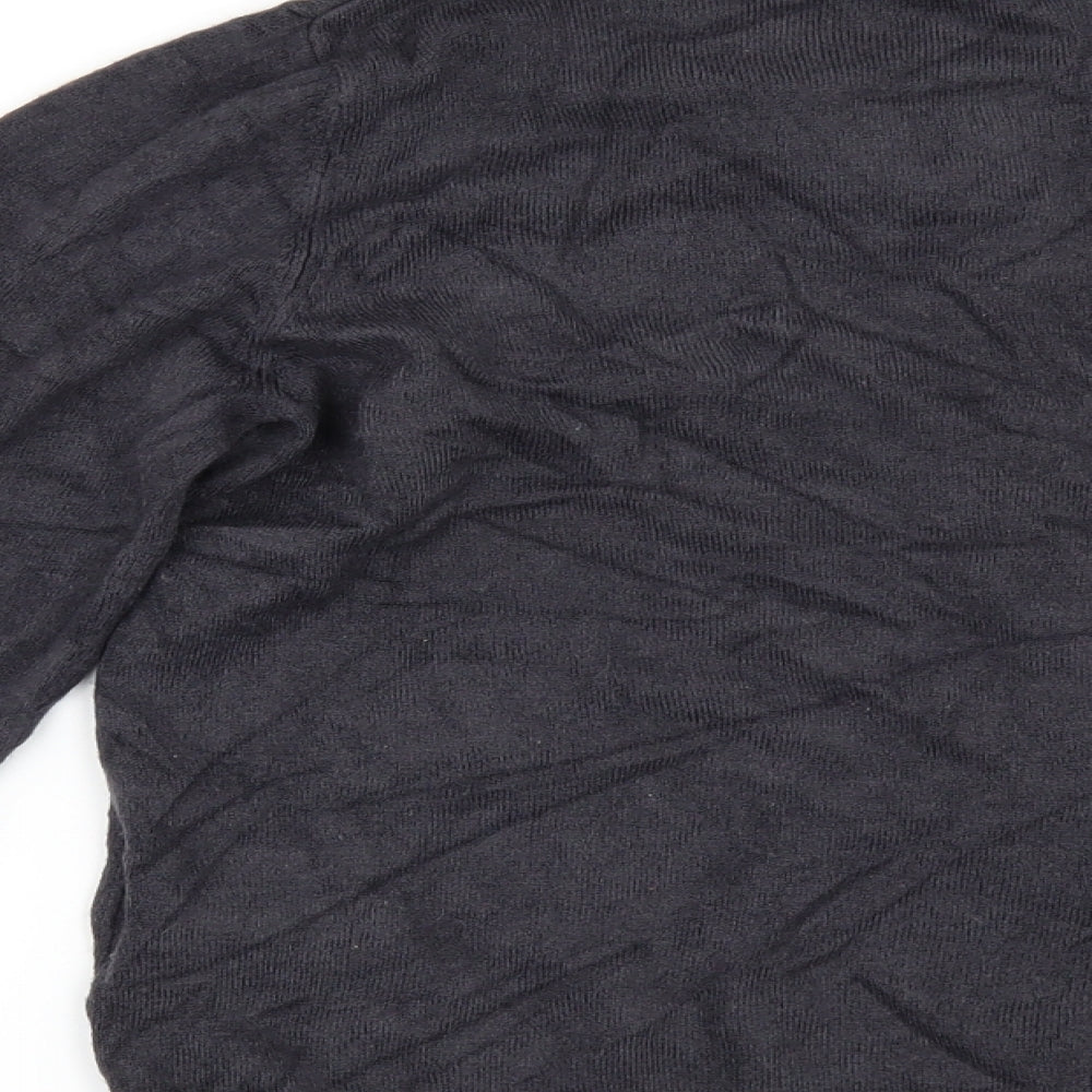 Marks and Spencer Womens Grey Cape Jumper Size 12