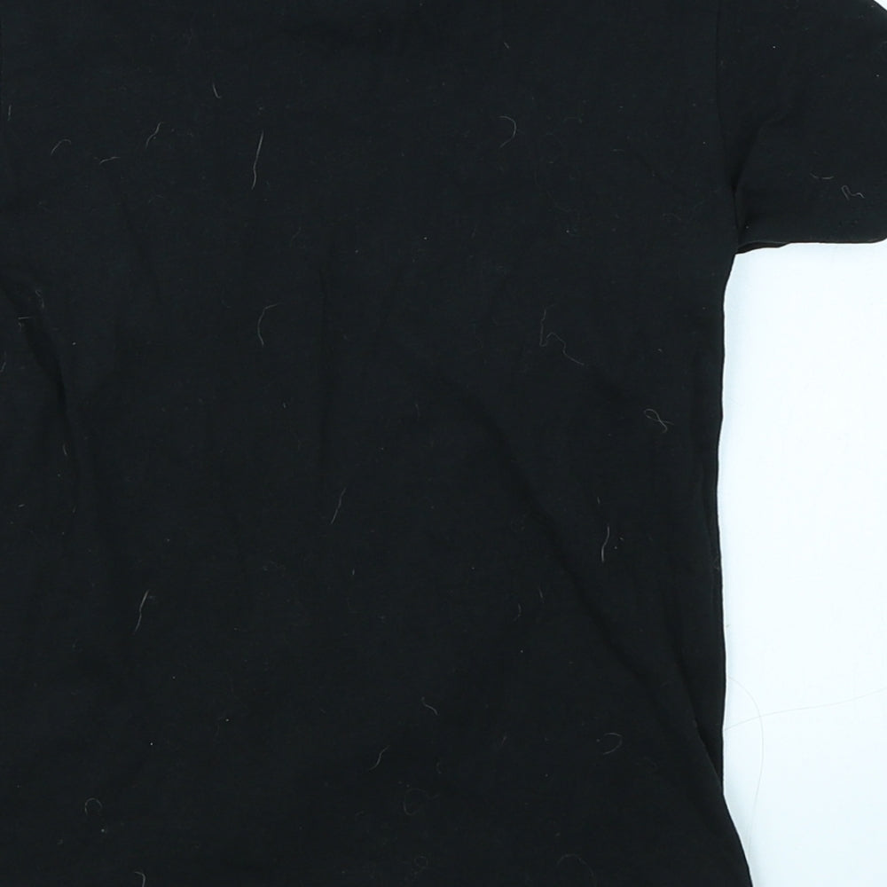 Pep & Co Boys Black Basic T-Shirt Size 5-6 Years