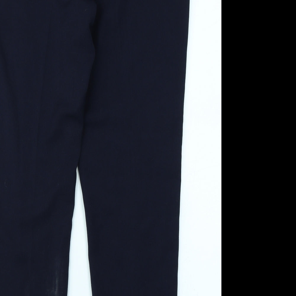 F&F Womens Blue Trousers Size 12 L26 in