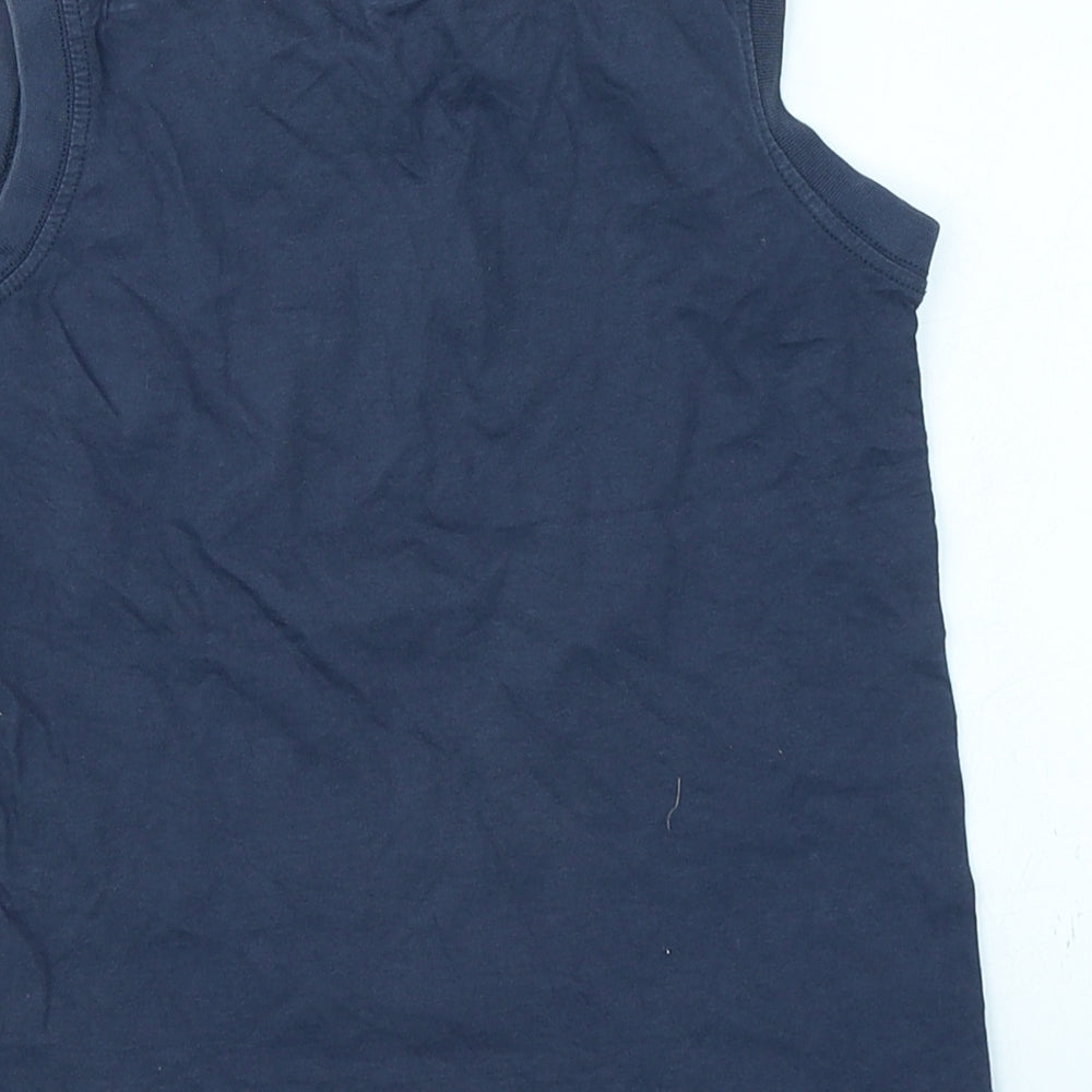 S. Oliver Boys Blue Basic Tank Size 4-5 Years
