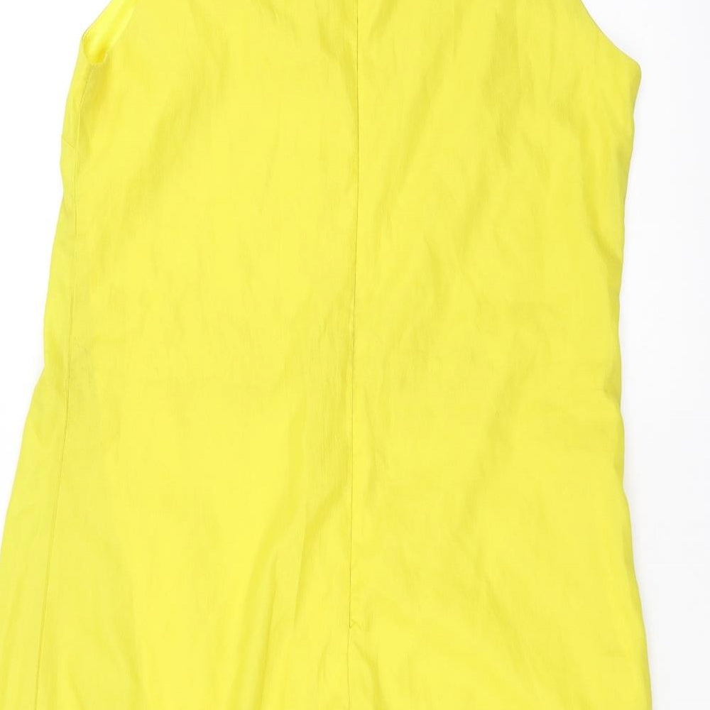 Diffuse Womens Yellow Mini Size 10