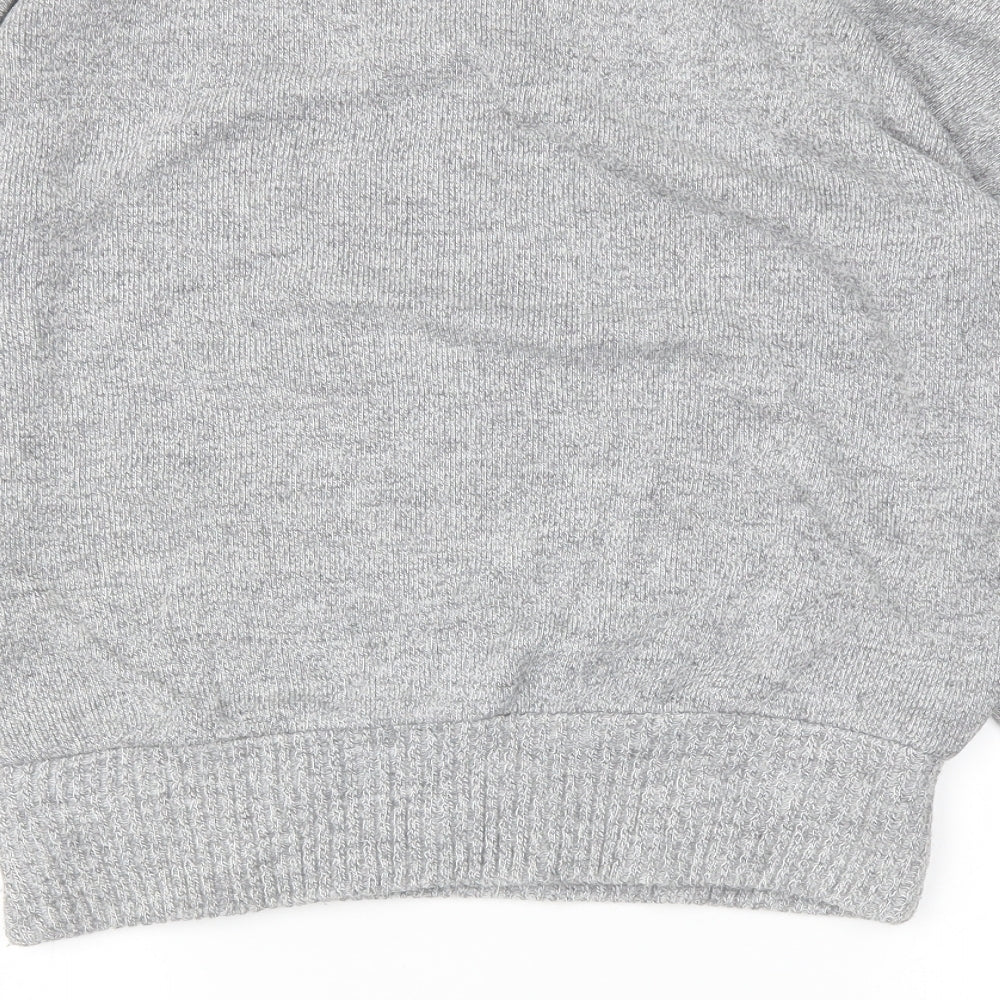Boohoo Womens Grey Pullover Jumper Size M