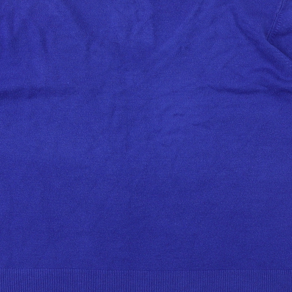 BHS Womens Blue Basic T-Shirt Size 18