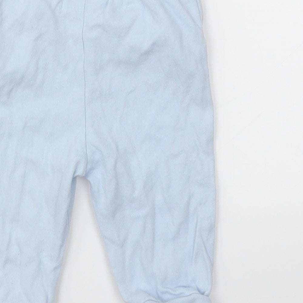 Earlydays Baby Blue Jogger Trousers Size 3-6 Months